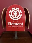 Element Skateboards Clothing Store Or Skate Shop Cut Deck Display Rack Topper Ad