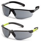 Pyramex Sitecore Safety Glass  Clear   Gray Lens  with Anti-fog Options 