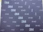 3m 9 X 11  Utility Cloth Sheets 80 Grit Sand Paper 314d  3m 19772 - 50 Pieces