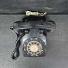 Vintage Black Stromberg Carlson Rotary Dial Telephone Usa Untested