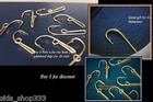Original Eagle Claw 155a Cap Hook Hat Pin  Tie Clip Fish Hook Clasps Money Clip