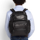 Tumi Alpha3 Brief Pack Backpack All Leather 09603580dl3 Black Business New
