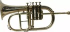Flugel Horn  Bb 4 Valve Brass Professional Lightweight Learning Instruments Nice