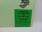 Vintage Rex Blindstitch Sewing Machines Book Instructions Parts 618 6186-6 808
