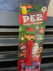 Pez Singles- Christmas- Elf C- Red And Green Cap  Mint On Card  2