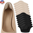 Back Of Heel Pads For Shoes  6 Pairs Reusable Adhesive Heel Grips Cushion Insert