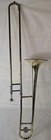 Vtg Bach Usa Tenor Trombone Brass Instrument   130983 W  Frank Holton Mouthpiece