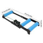 Mtb Road Bike Roller Trainer Stand Indoor Folding Trainer For Balance Training