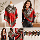 89 Pcs Women Satin Scarves Silk Feel Paisley Neck Shawl Head Wrap Wholesale Lot