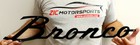 Ford Bronco Script Badge Heavy Duty Steel Metal Sign - Licensed