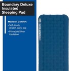 Big Agnes Boundary Deluxe 20    X 72    Gibraltar Sea  Insulated Sleeping Pad New