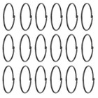 30 Pcs Hanging Window Rings Guest Bathroom Essentials Heavy Duty Curtain Hooks
