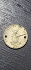 Roughly The Size Of A Dime 1944 Philippines 10 Centavos World Silver Coin Holed