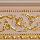 46ft French Rose Gold Crown Molding 6 Piece Box Prefinished Decorative Wall Trim