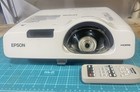 Epson Powerlite 520 Short Throw 3lcd Projector  h674a 2700 Lumens Hdmi   Working