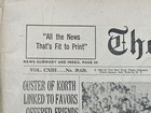 The New York Times October 20 1963 Vintage Newspaper Jfk Cold War 