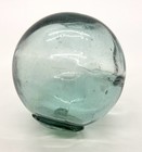 Japanese Glass Fishing Net Float Ball Buoy   3      Vintage