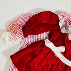 18  American Girl Doll Samantha s Cranberry Party Dress   Striped Pink Birthday