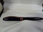 New Nib Visconti Michelangelo Nero Black Rose Gold Rollerball Pen 29502