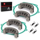 4x Brake Shoe Set W  Springs Gasket For John Deere 750 770 790 Tractor Replaces