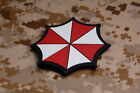 Pvc Rubber Morale Resident Evil Umbrella Corporation Patch Hook Backing