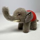 Vintage 50-60   s Steiff Mohair Mini Elephant 4  X 2 75  Original German