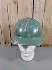 Vintage Aluminum Hard Hat Helmet Painted With Suspension 