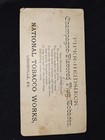 Nat Tobacco Works Louisville Ky Piper Heidsieck Tobacco Victorian Trade Card