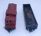 Lot Of 2 Lionel Train Cars - 6457 Caboose   347000 - Both Rough