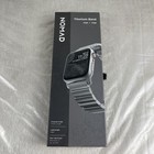 Nomad Titanium Strap For Apple Watch - 42 44mm - Silver