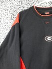 Nike Georgia Bulldogs Men   s Long Sleeve Therma Fit Shirt Size Xlarge Black Top