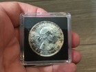 1964 Canada Quebec Charlottetown Silver Dollar Coin  Patina  Wow  Worth A Look 