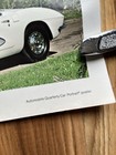1953-62 Automobile Quarterly Chevy Corvette Car Portrait Poster Copyright 1979