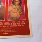 1956 Ten Commandments Original Heston Autographed 14x22 Window Movie Poster