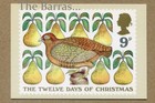 Uk Royal Post 1977 Twelve Days Of Christmas 6 Card Set Phq 26  a-f  Postcards