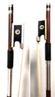 Tourte Vtg Violin Bow 4 4  Ox Horn   Ebony Frog  Pernambuco  Mid 1900s  55g