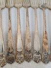 Set Of 8 Vintage 1847 Rogers Bros Eternally Yours Dinner Forks 7 75  Silverplate