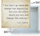 Inspirational Quotes Office Decor For Men  Rustic Wooden Block C s  Lewis 