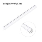Clear Rigid Pvc Pipe 29 32  23mm Id X 1  25mm X 1 3ft 0 04  Tubing
