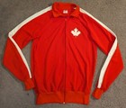Vintage Athletic Knit Team Canada Warm Up Track Suit Made In Canada Men s Xl