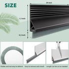 Door Draught Strip With Brush  39  Door Bottom Door Sweep