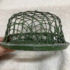 Vintage Large Wire Flower Frog Cage Round Dome Top Metal Floral Arranging 4 3 4 