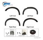 Pocket Bolt Style Fender Flares Fits Toyota Tacoma 95-04 Full Set  Paintable