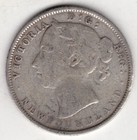 Newfoundland 1899 Canada Twenty 20 Cents Victoria Sterling Silver Coin