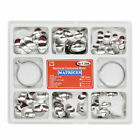 100pcs pack Dental Metal Matrices Sectional Contoured Matrix Refill Soft Band