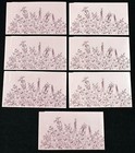 1990 Australia Post  thinking Of You  41c Stamp Booklet  4 10 - Group Of 7  Mnh