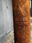 18thc Pair Of Cast Iron Columns
