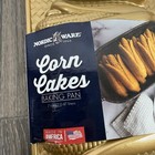 Lot Of 2 Nordic Ware Corn Cakes Baking Pan 2 Cup Aluminum Mold Premier Collectio