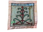 Haitian Vodou Vintage Beaded Drapo Flag    Ogou F  raille Veve
