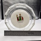 Vintage Ashtray Large 7 Inch Glass Gambrinus Weiden German Beer